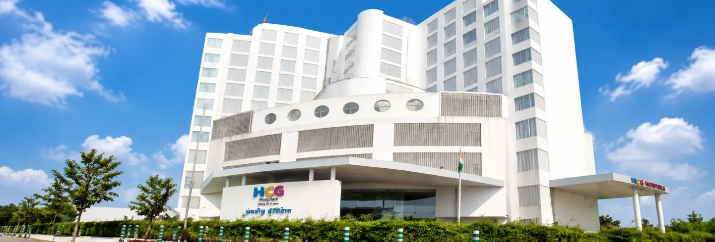 HCG Hospitals, Rajkot — exterior view